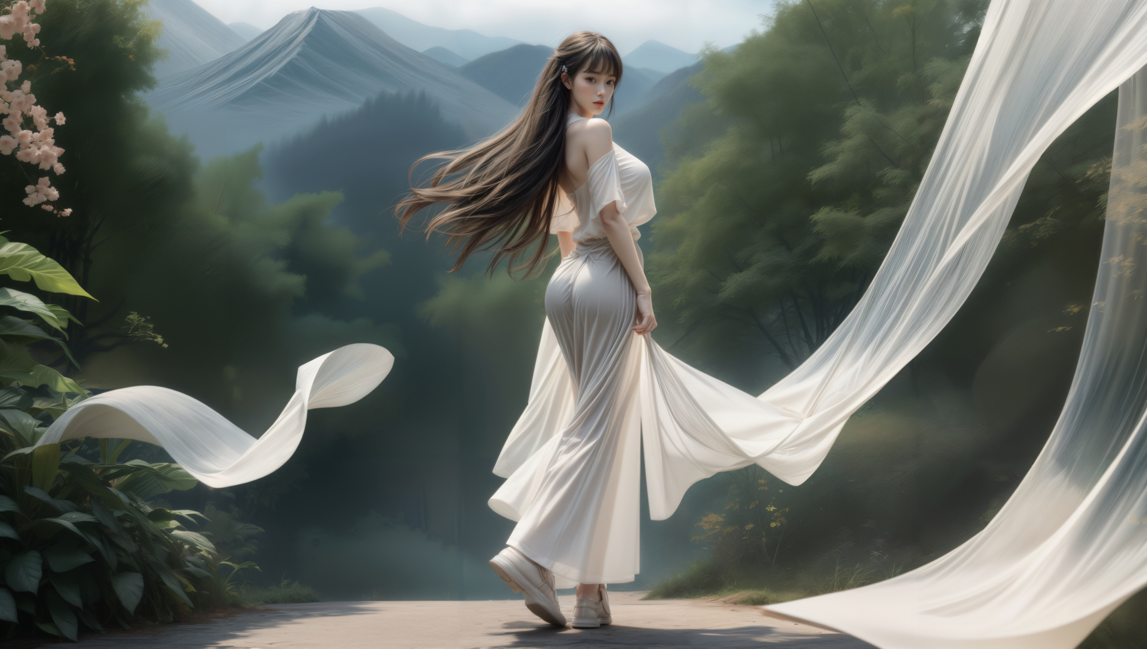 做团扇学“点蓝” 台湾大学生沉浸式体验传统非遗技艺